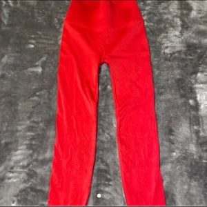 FABLETICS Women’s Red Workout Leggings